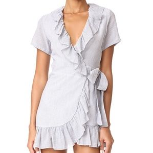 Sincerely Jules Striped Ruffle Dress